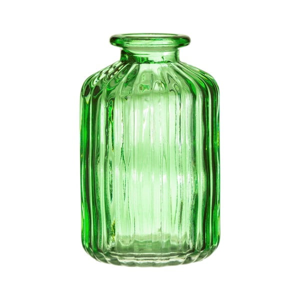 Komplet 3 zelenih steklenih vaz Sass & Belle Bud-image-3