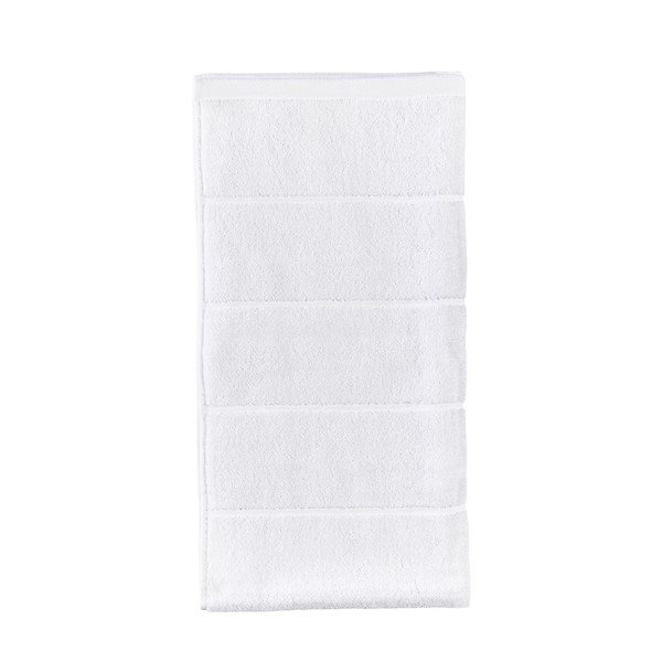 Bela frotirna bombažna brisača 70x140 cm Sauna – Zone