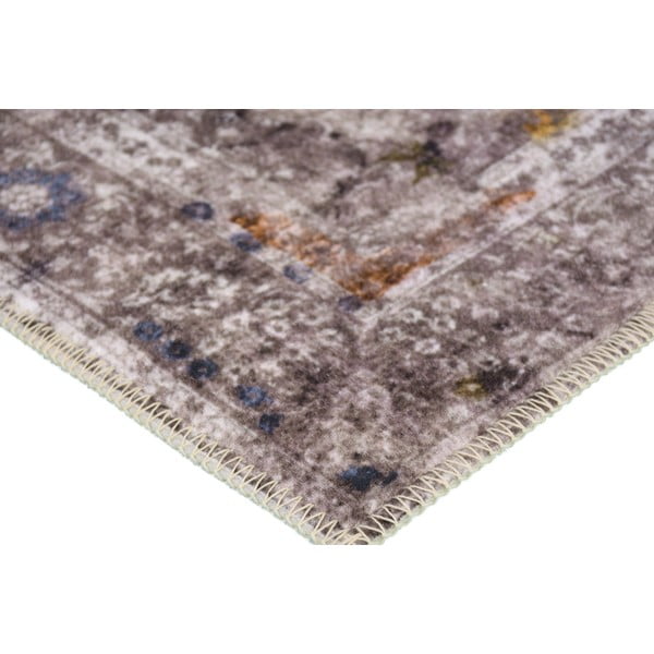 Svetlo rjava pralna preproga 80x50 cm - Vitaus-image-2