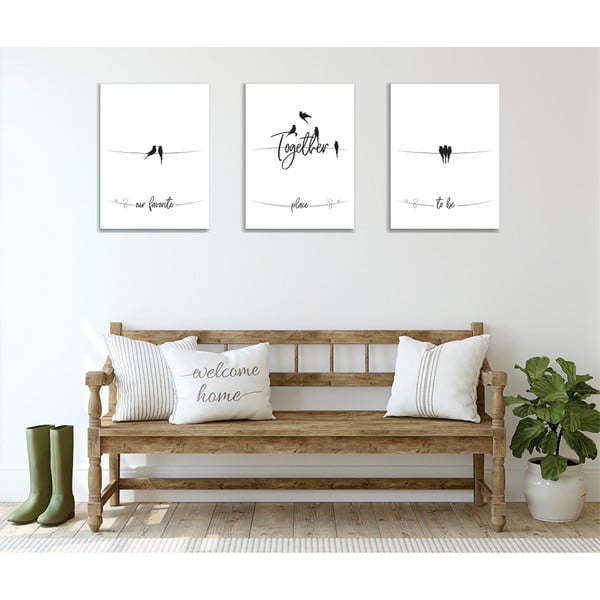 Slike v kompletu 3 ks 30x40 cm – Wallity-image-3
