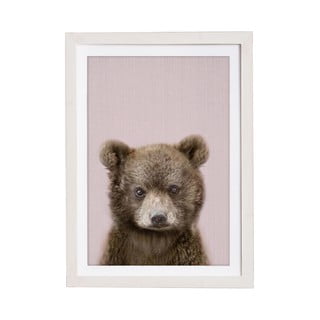 Stenska slika v okvirju Querido Bestiario Baby Bear, 30 x 40 cm