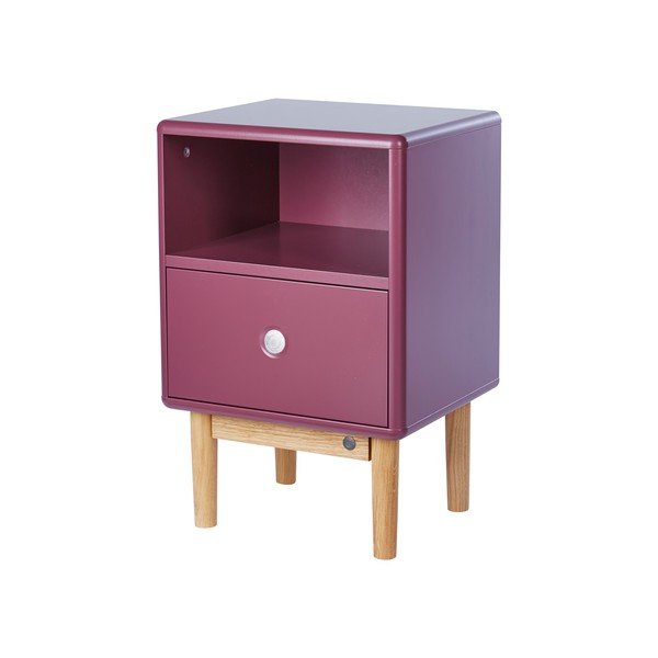 Temno vijolična nočna omarica Color Box – Tom Tailor-image-2