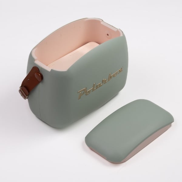 Prašno zelena hladilna torba 6 l Classic Gold – Polarbox-image-3