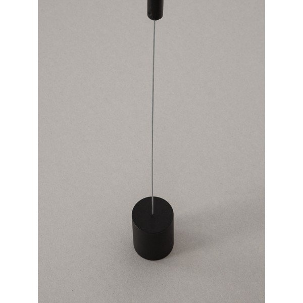 Mat črna aluminijasta LED stoječa svetilka (višina 300 cm) Elettra – Nova Luce-image-3