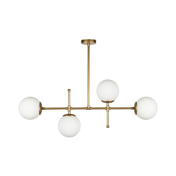 Zlata viseča svetilka Squid Lighting Kruva, višina 57 cm-image-2