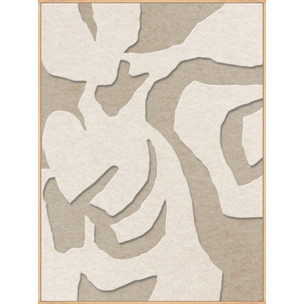 Akustična 3D slika z okvirjem 90x120 cm Soft Embrace 1