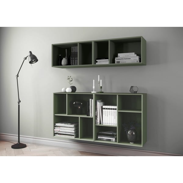 Črn modularni regalni sistem 70x70 cm Z Cube - Tenzo-image-1