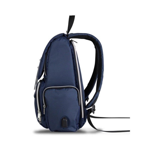 Temno moder nahrbtnik za mamice z USB priključkom My Valice MOTHER STAR-image-2