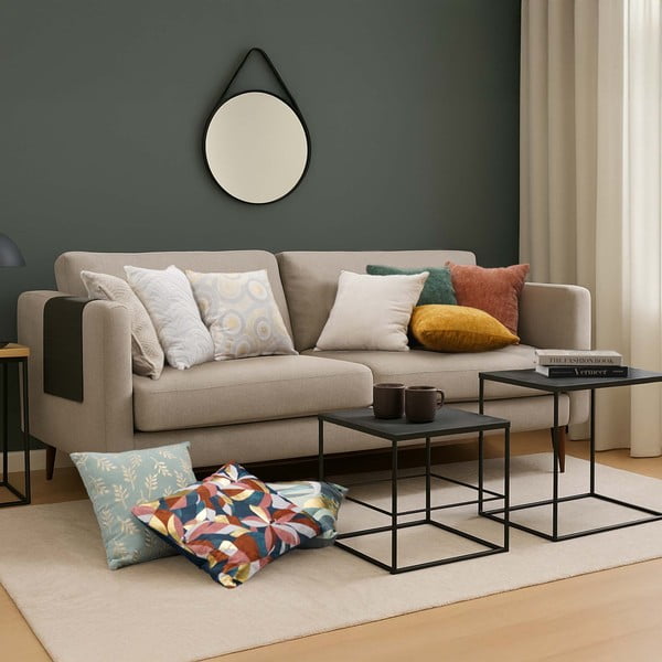 Prevleka za blazino iz šenilje 40x40 cm Leo – douceur d'intérieur-image-2