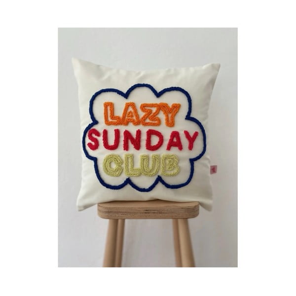 Prevleka za blazino 45x45 cm Lazy Sunday CLub – Oyo home