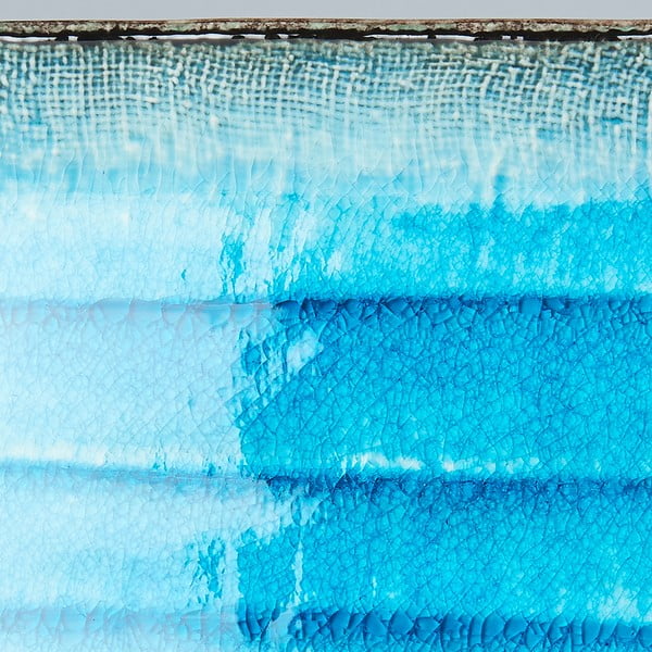 Modri keramični krožnik MIJ Sky, 21 x 13,5 cm-image-2