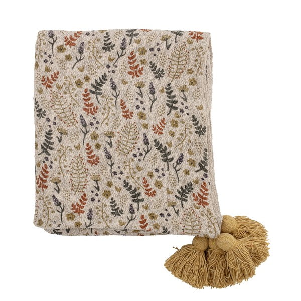 Bež otroška odeja 130x160 cm Filipa – Bloomingville Mini