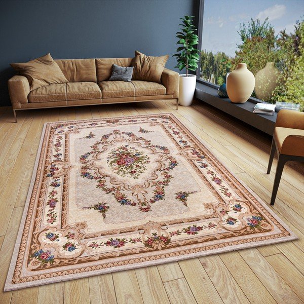 Bež preproga 150x220 cm Hafsa – Hanse Home-image-1