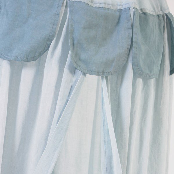 Svetlo moder bombažni baldahin Carelene - Kave Home-image-4