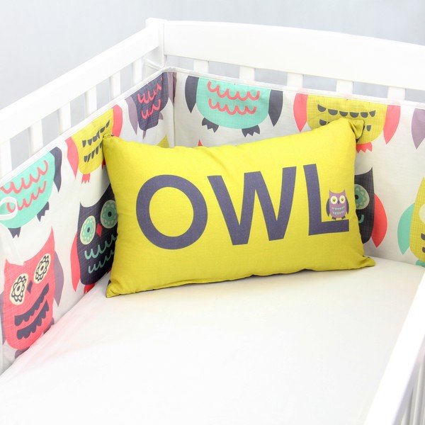 Obloga za otroško posteljico Owls-image-2