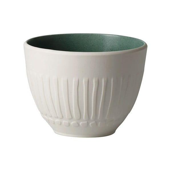 Bela in zelena porcelanska skodelica Villeroy & Boch Blossom, 450 ml