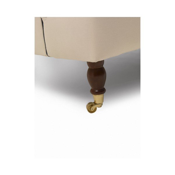 Krem kavč s temno modrimi obrobami Max Winzer Passion, 210 cm-image-4