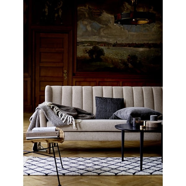 Bela volnena preproga Bloomingville Geo, 200 x 300 cm-image-2