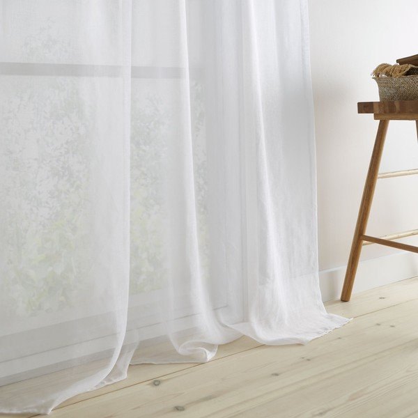 Bela zavesa 229x140 cm Izmir Tassel - Pineapple Elephant-image-3