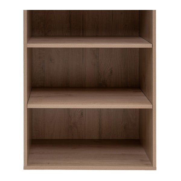Odprta modularna garderobna omara v hrastovem dekorju 60x180x45 cm Modular – Casa Selección-image-1