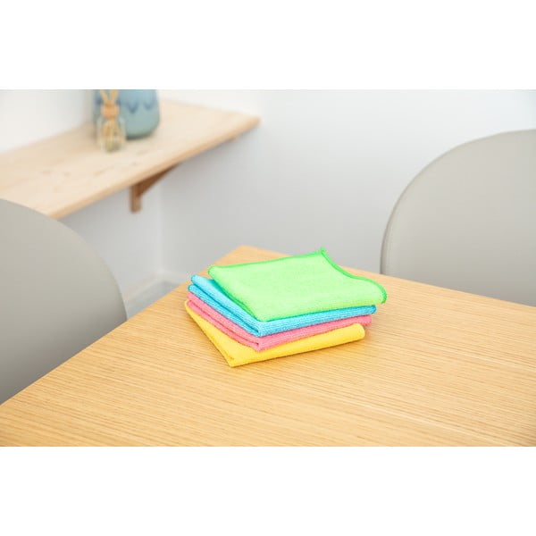 Krpe za čiščenje iz mikrovlaken v kompletu 4 ks – Addis-image-1