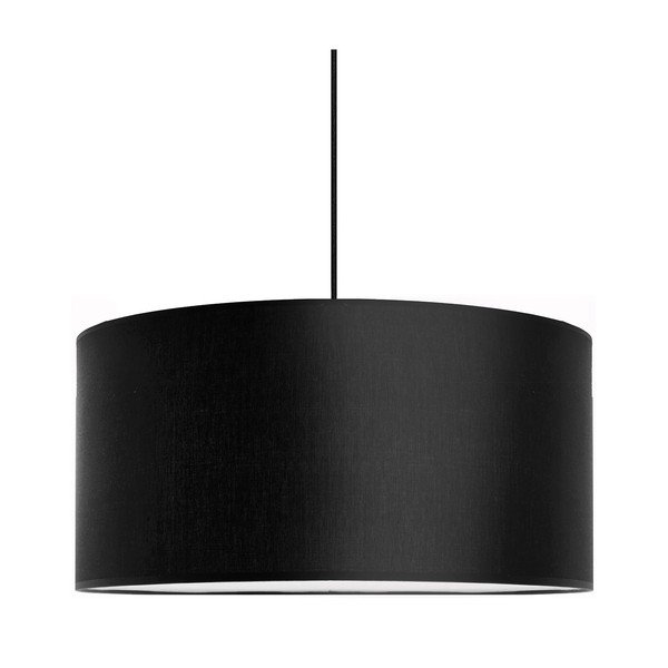 Črna stropna svetilka Sotto Luce MIKA, Ø 50 cm-image-2
