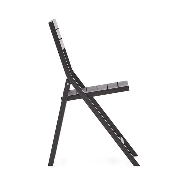 Črn kovinski vrtni stol Torreta – Kave Home-image-2