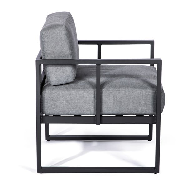 Grafitno siv vrtni fotelj Bonami Selection Bellisima-image-4