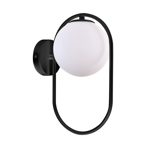 Črna stenska svetilka Cordel - Candellux Lighting-image-1