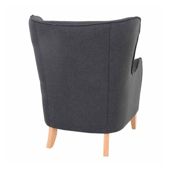 Temno siv fotelj House Nordic Campo Armchair-image-2