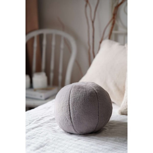 Okrasna blazina iz mikropliša ø 25 cm Top – Mioli Decor-image-1