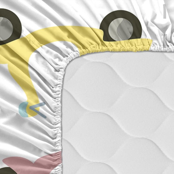 Otroška bombažna rjuha Happynois Summer Time, 140 x 70 cm-image-2