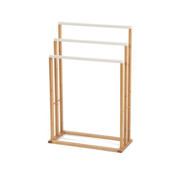 Bambusovo stojalo za brisače v naravni barvi Nivo – Bonami Essentials