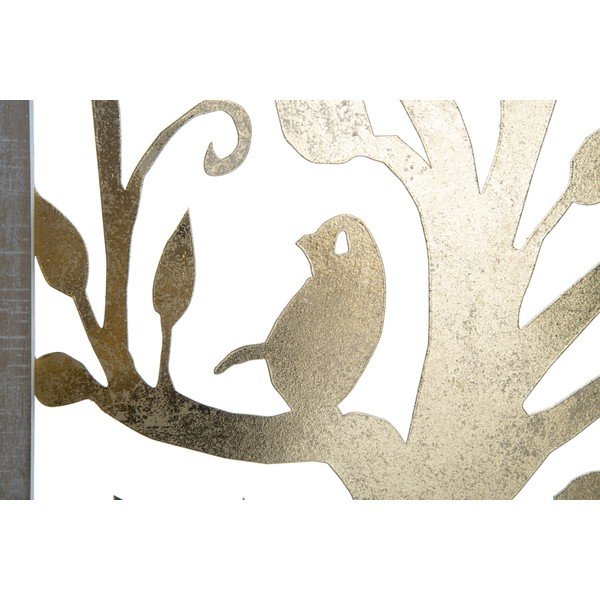 Stenska dekoracija v zlati barvi Mauro Ferretti Drevo, 40 x 100 cm-image-4