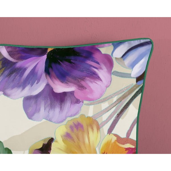 Posteljnina iz organskega bombaža Descanso Flower Garden, 200 x 200 cm-image-4