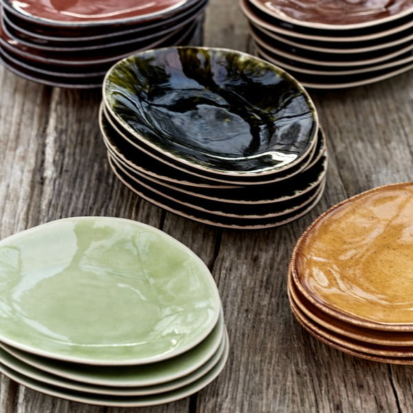 Svetlo zelen keramičen krožnik Costa Nova Riviera, ⌀ 16 cm-image-1