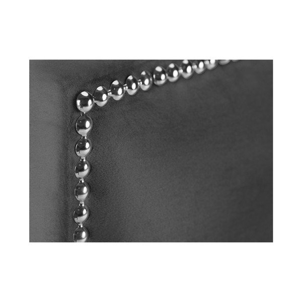 Srebrno-sivo vzglavje Mazzini Sofas Cloves, 140 x 120 cm-image-3