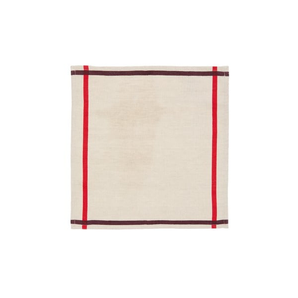 Pogrinjki v kompletu 2 ks iz mešanice lana 35x50 cm Delma – Kave Home-image-3