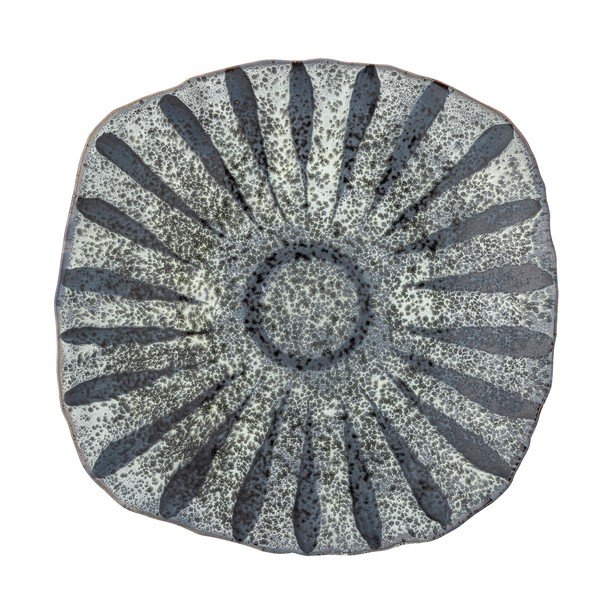 Siv servirni krožnik iz kamenine ø 32 cm Ramie – Bloomingville