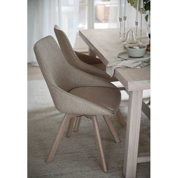 Bež jedilni stoli v kompletu 2 ks Alison – Rowico-image-1