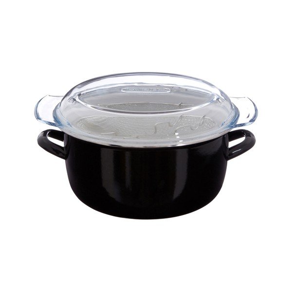 Črn fritezni pekač Premier Housewares, prostornina 5 l-image-2