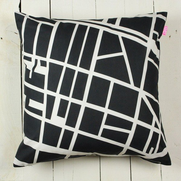 Vzglavnik Moje mesto, 50 x 50 cm-image-1