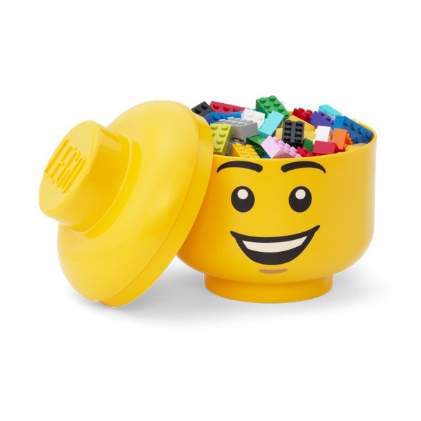 Otroška plastična škatla za shranjevanje Head - LEGO®-image-1