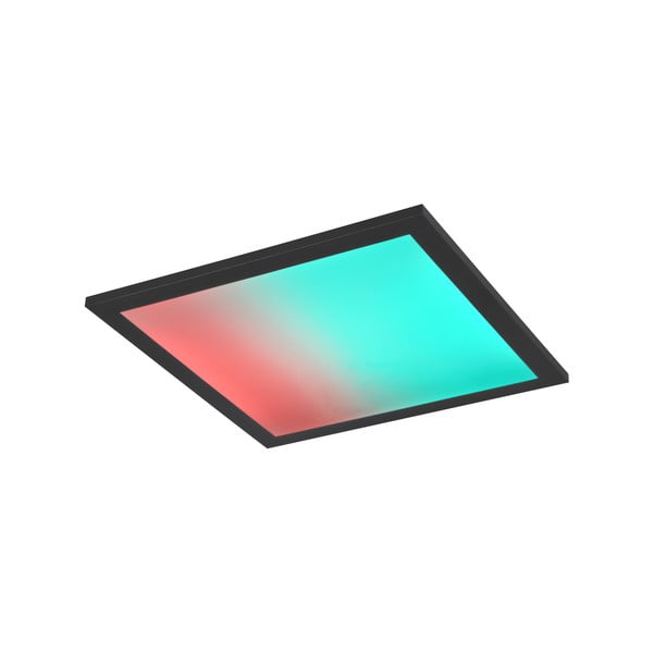 Črna LED stropna svetilka 29.5x29.5 cm Beta – Reality-image-1