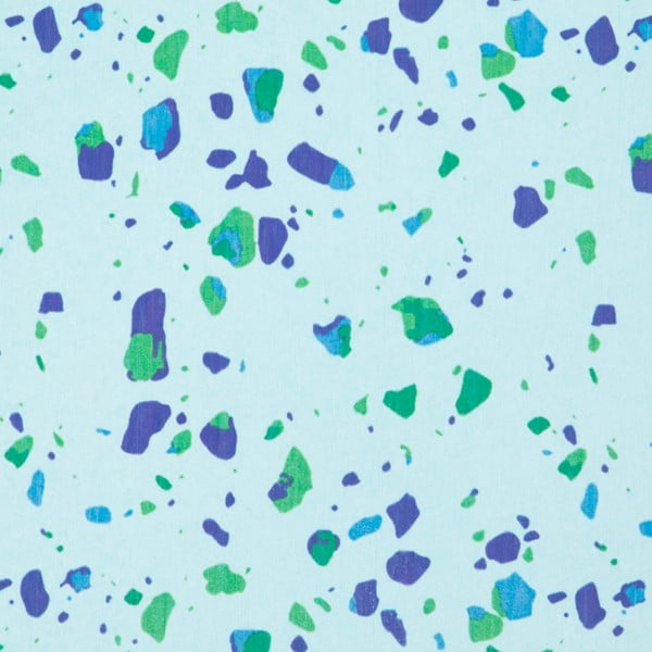 Svetlo modra kopalniška podloga iz diatomejske zemlje 39x60 cm Terrazzo - Artsy Doormats-image-2