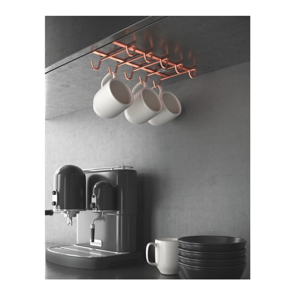 Držalo za skodelice v bakreni barvi Metaltex-image-1