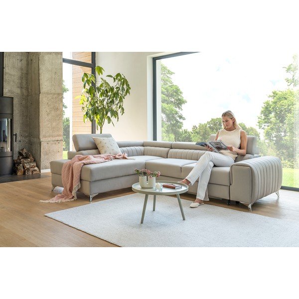 Temno siva žametna raztegljiva/s prostorom za shranjevanje kotna sedežna garnitura (levi kot/v obliki črke L) Laurence – ELTAP-image-4