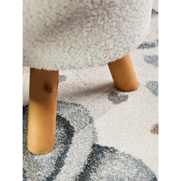 Kremno bela otroška preproga 120x170 cm Walk like an Elephant Rainy Party – Villeroy&Boch-image-3