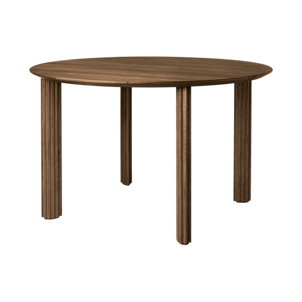Okrogla jedilna miza iz masivnega hrasta ø 120 cm Comfort Circle – UMAGE