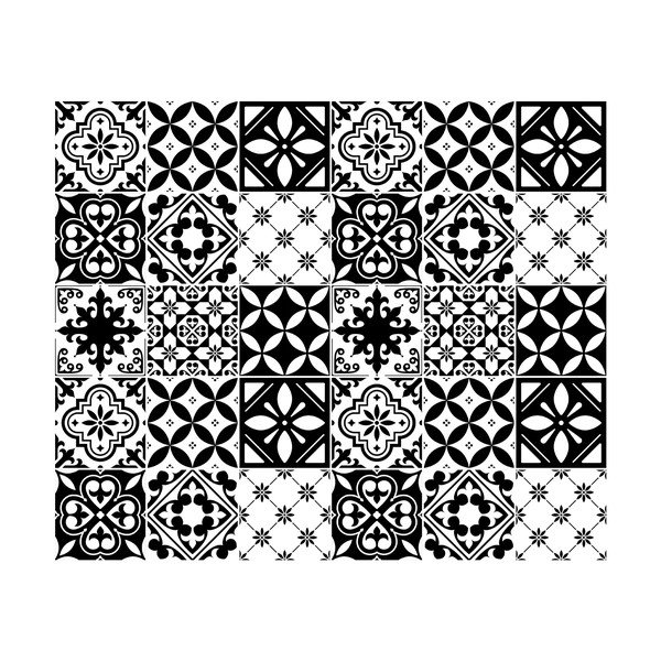 Komplet 30 dekorativnih stenskih nalepk Ambiance Rosario, 20 x 20 cm-image-2